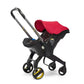 Autostoel Kinderwagen Combo 2-in-1 babyreissysteem Converteerbaar autostoeltje met wielen Lichtgewicht opvouwbare kinderwagen Pasgeboren buggy Draagbare draagzak Wandelwagen voor vliegtuigreizen Compact ontwerp Gemakkelijk opvouwbaar Multifunctionele draagwagen