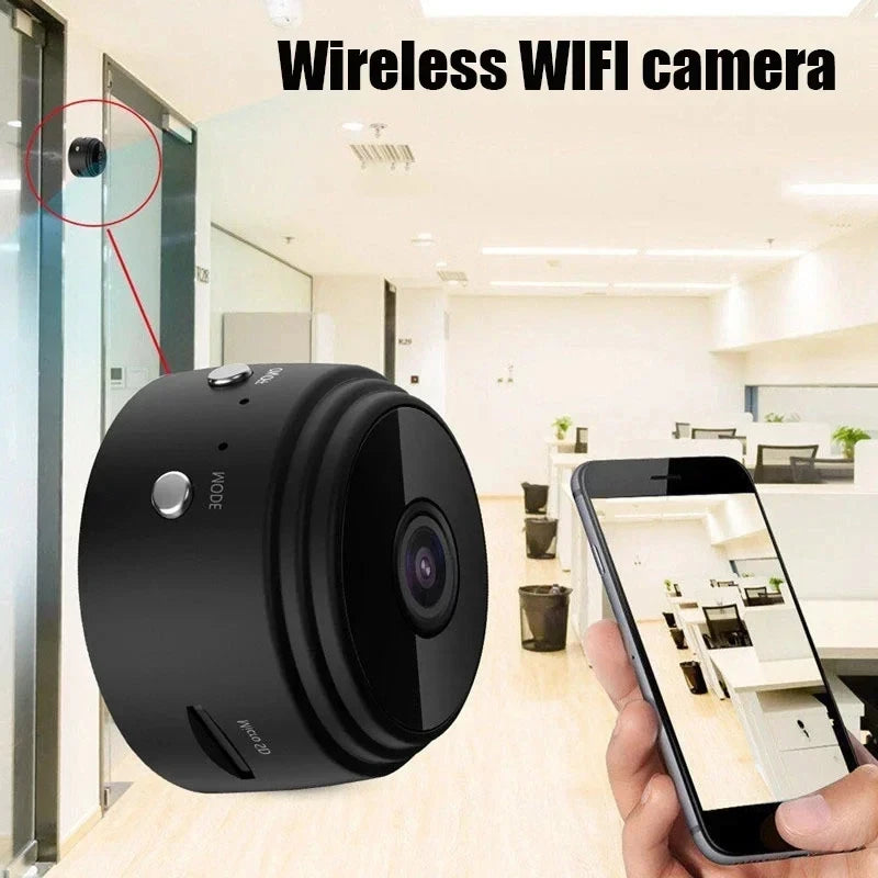 A9 WiFi Mini Camera Draadloze videorecorder Beveiligingscamera Smart Home Monitoring Camera voor baby's en huisdieren