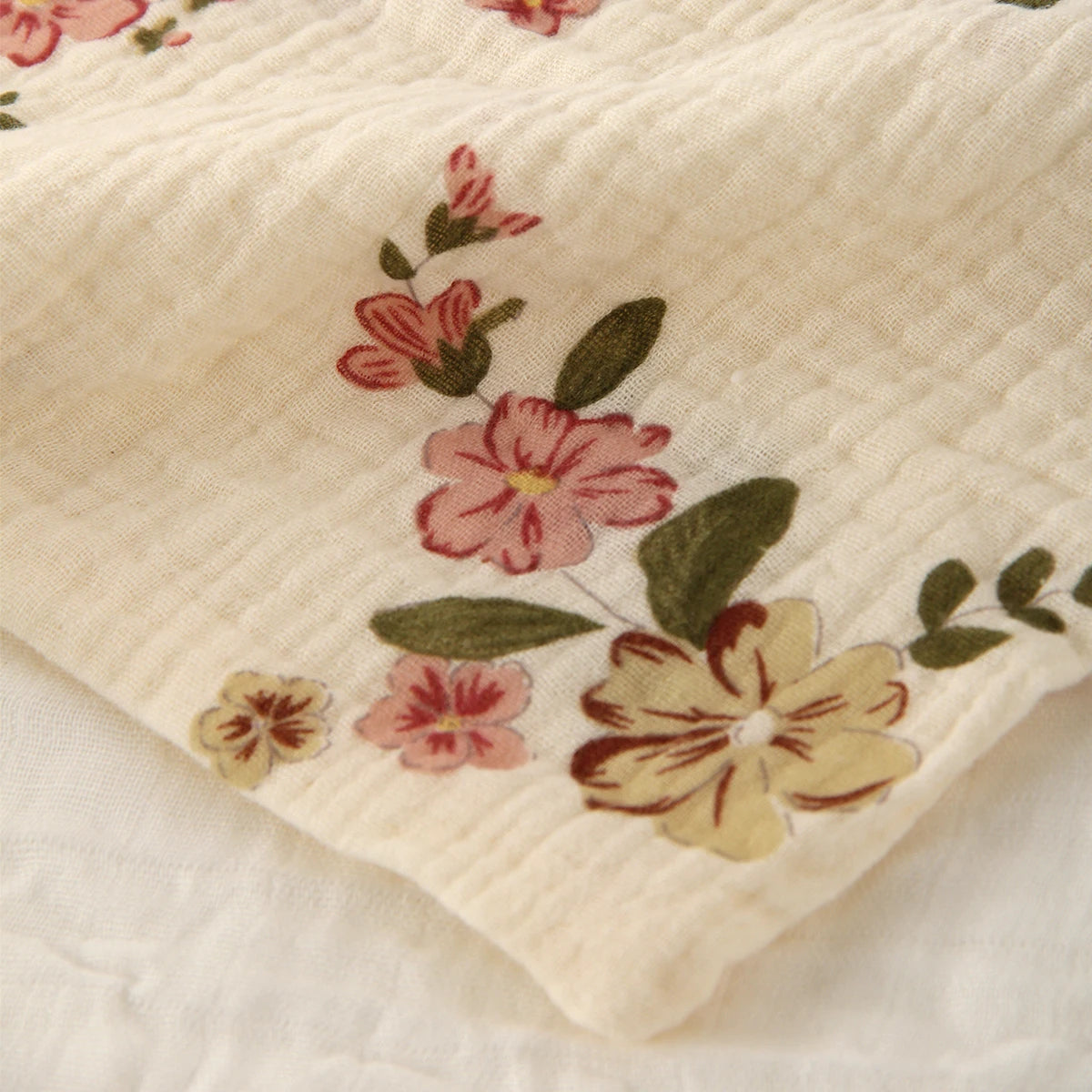 5 Stuks Baby Katoenen Washandje Pasgeboren Spuugdoekje Vierkante Handdoeken 6-Layer Puur Katoen Zacht Absorberend Gaas Katoenen Baby handdoeken