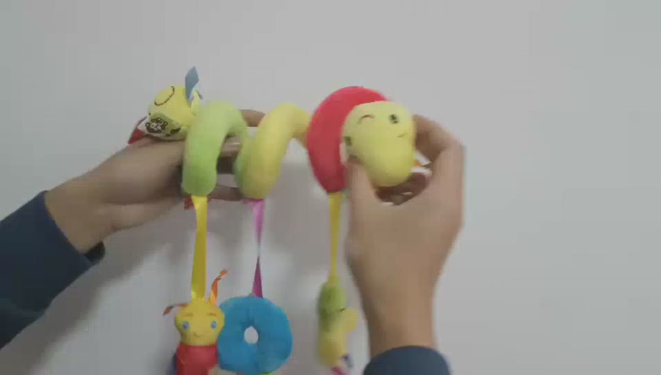 Leuke Activiteit Muzikale Spiraal Wieg Kinderwagen Autostoel Reizen Hangend Speelgoed Baby Jongens Meisjes Rammelt Speelgoed